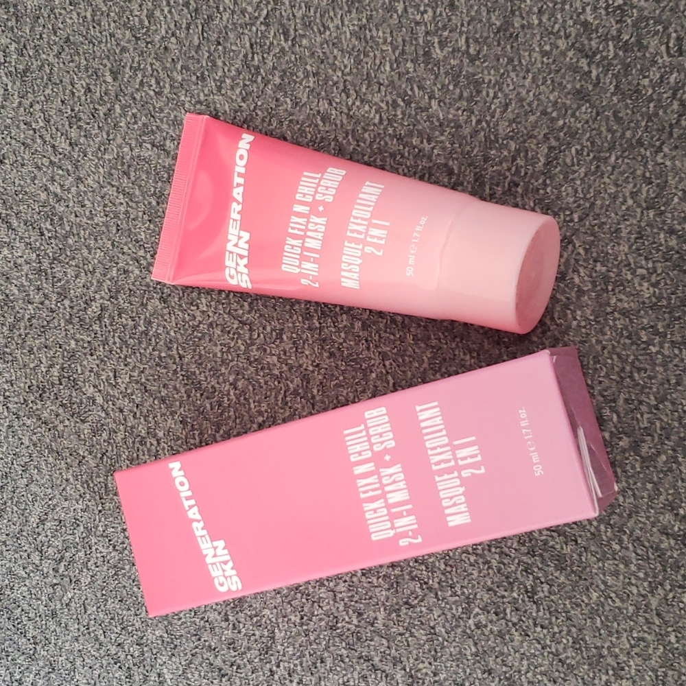 Generation Skin Quick Fix N Chill 2-In-1 Mask + Scrub